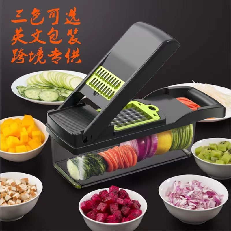 Multifunctional Vegetable Cutting Artifact Household Kitchen Artifact Grater Shredder Grater Potato Grater